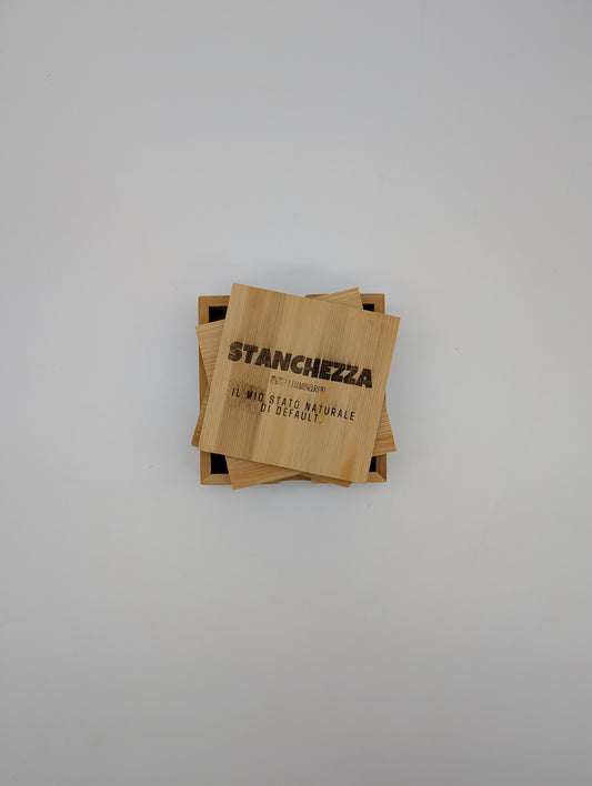 Sottobicchieri in Bambù "Mood of the Day"