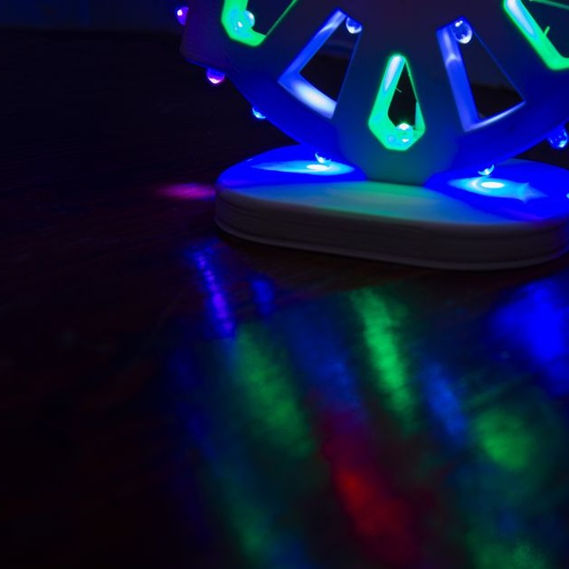 rosone appoggio, luminaria d'arredo, luminaria, salento, luminarie, luminarie salentine, stampa 3d, festa, luci, luci da notte, i luminari, materiale compostabile, eco
