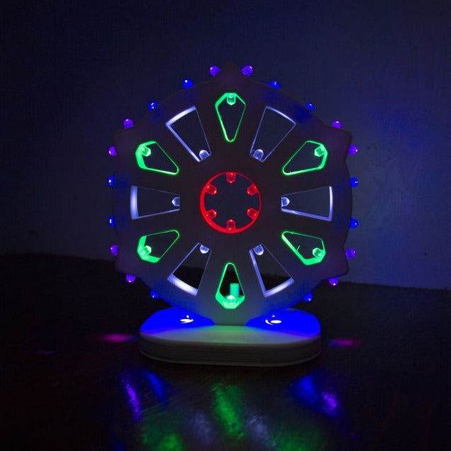 rosone appoggio, luminaria d'arredo, luminaria, salento, luminarie, luminarie salentine, stampa 3d, festa, luci, luci da notte, i luminari, materiale compostabile, eco