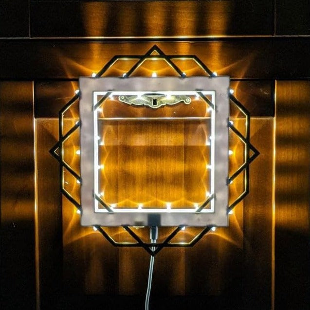 Geometric Style, Luminaria, Luminarie Salentine, Puglia, Compostabile, Led, Stampa 3D, Illuminazione, I Luminari