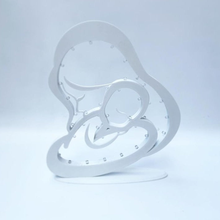 Madre, figlio, Luminaria, Luminarie Salentine, Puglia, Compostabile, Led, Stampa 3D, Illuminazione, I Luminari