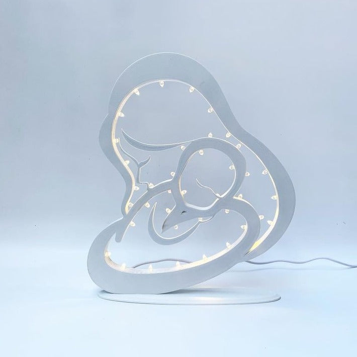 Madre, figlio, Luminaria, Luminarie Salentine, Puglia, Compostabile, Led, Stampa 3D, Illuminazione, I Luminari