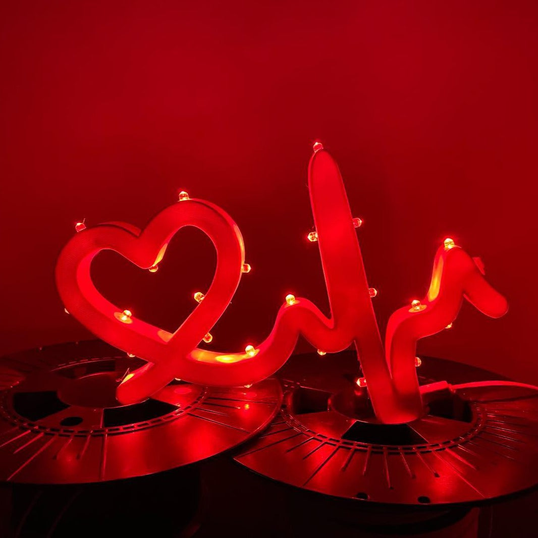 Battito di Cuore, Battito, Luminaria, Luminarie Salentine, Puglia, Brindisi, Alto salento, Compostabile, Led, Stampa 3D, Illuminazione, I Luminari, San Valentino, Amore, Cuore