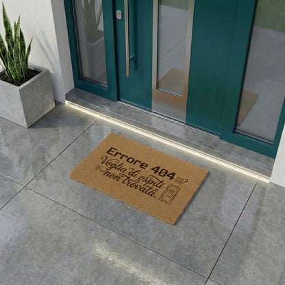 "Errore 404: Voglia di ospiti non trovata." - Zerbino della verità