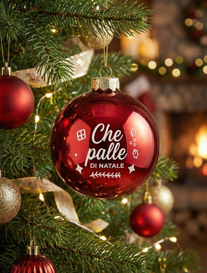 Palla di natale personalizzabile Ø10cm