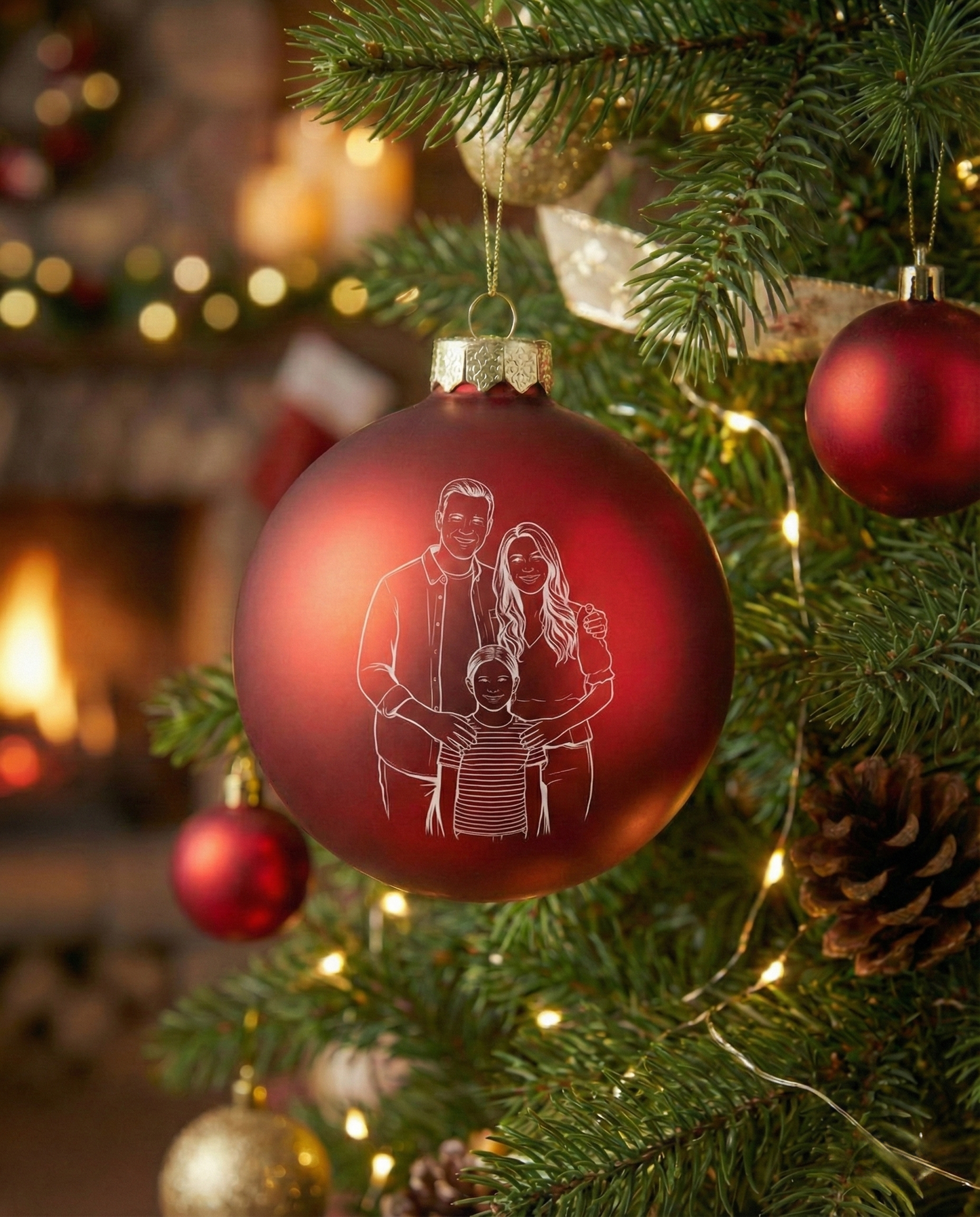 Palla di natale personalizzabile Ø10cm