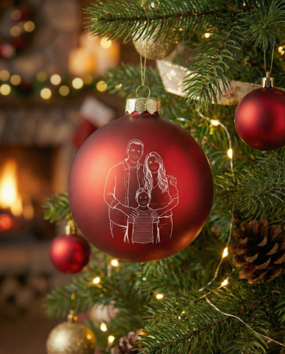 Palla di natale personalizzabile Ø10cm