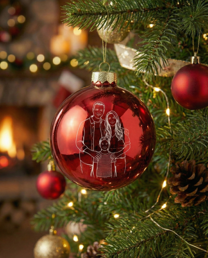 Palla di natale personalizzabile Ø10cm