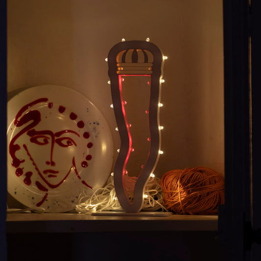 Luminaria Cornicello Portafortuna: Design Artigianale e Atmosfera Unica