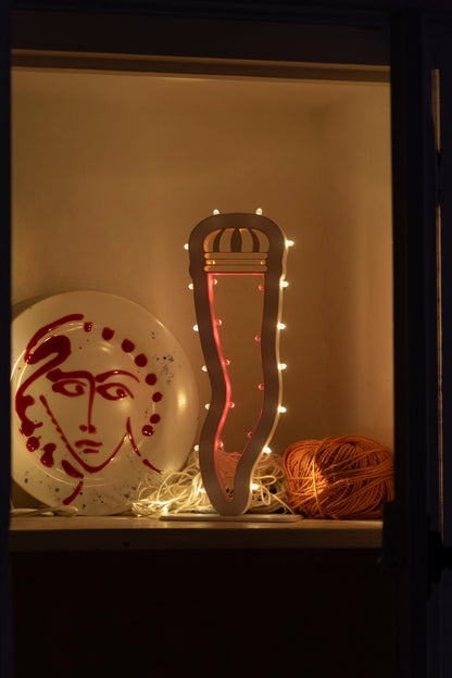 Luminaria Cornicello Portafortuna: Design Artigianale e Atmosfera Unica