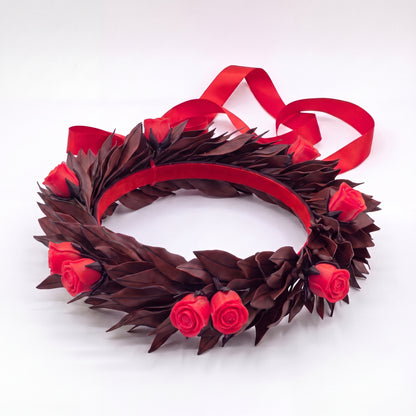 Nero sfumato rosso / Rose