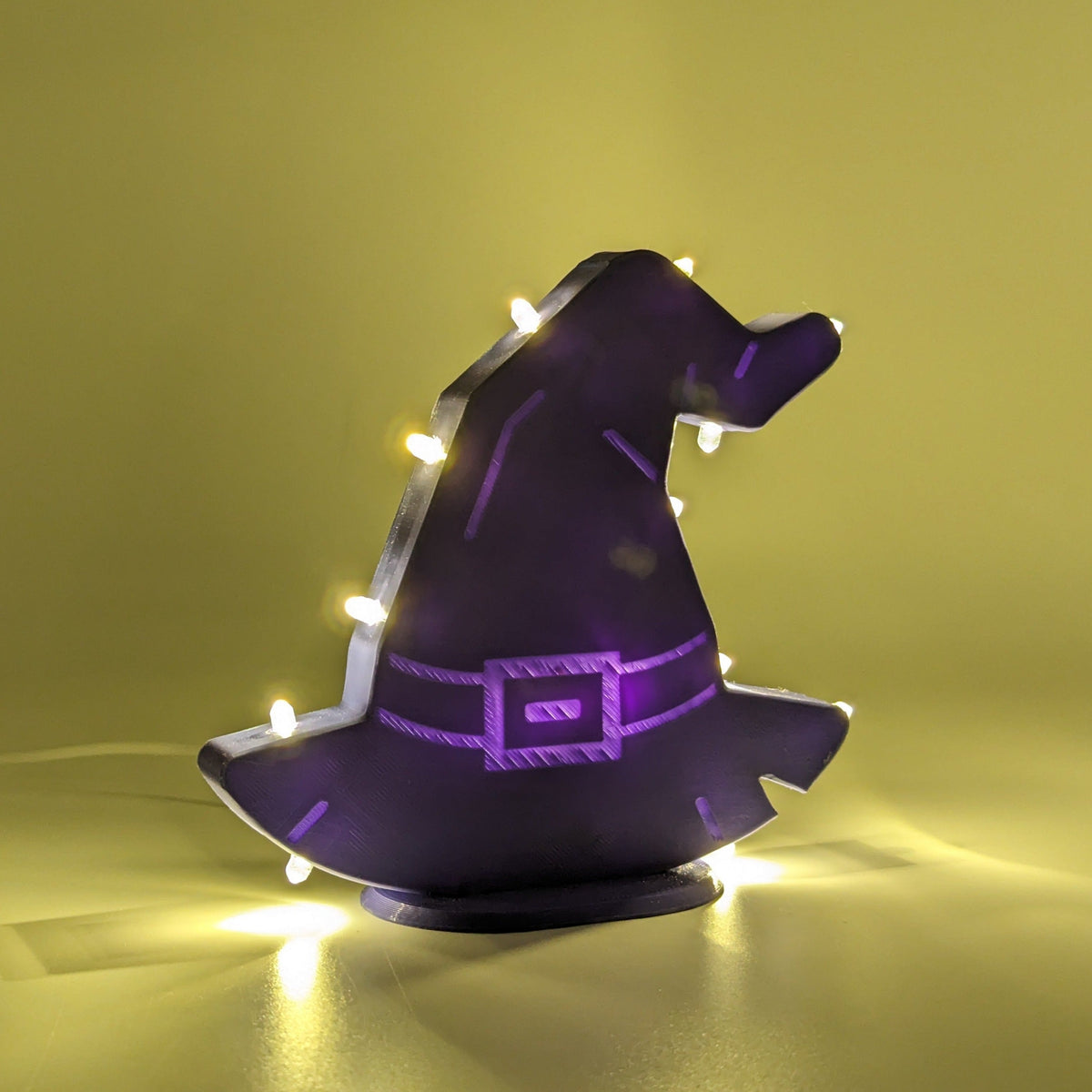Witch hat, witch, Halloween, horror night, luminaria, decorative luminaria