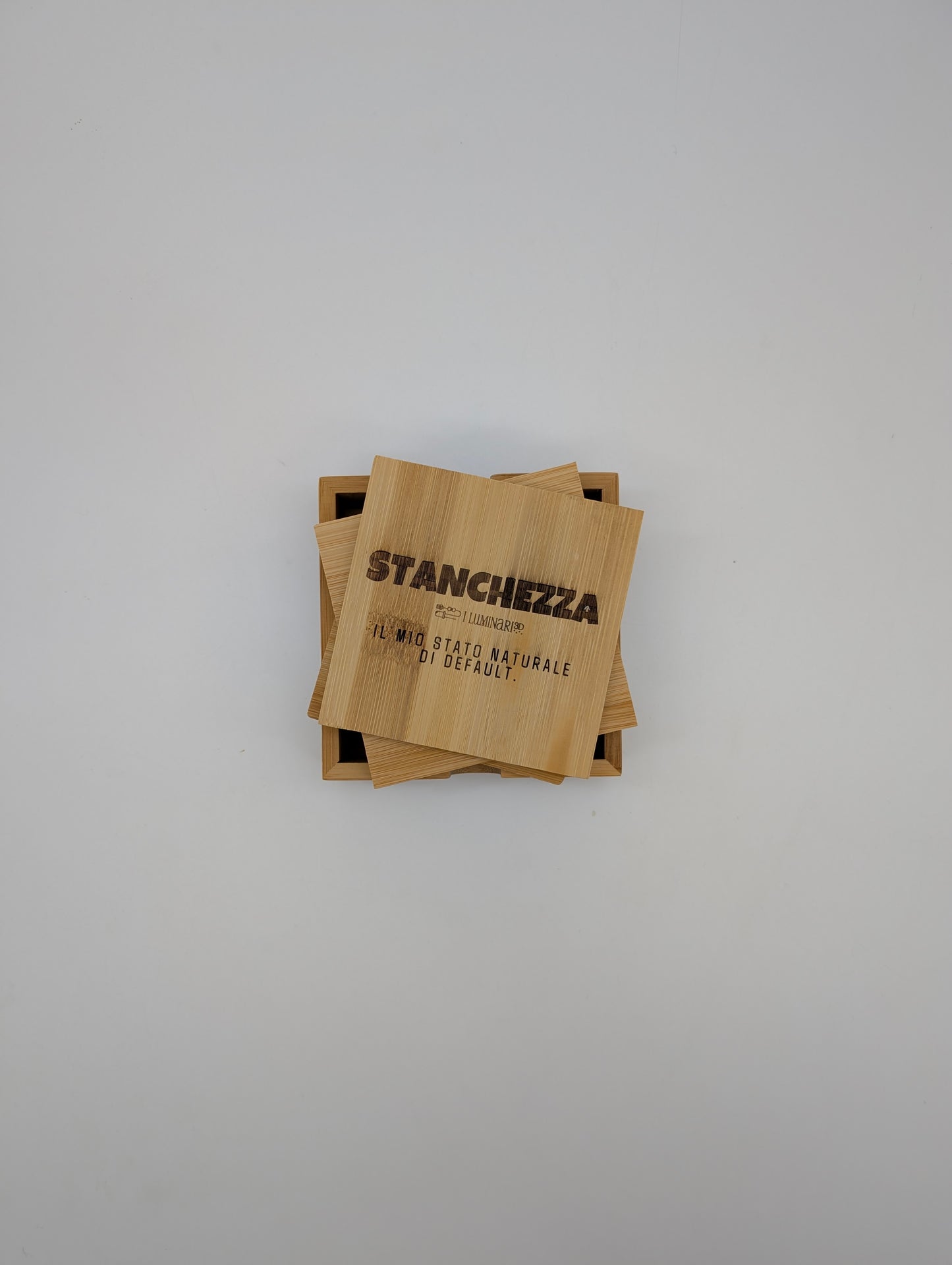 Sottobicchieri in Bambù "Mood of the Day"