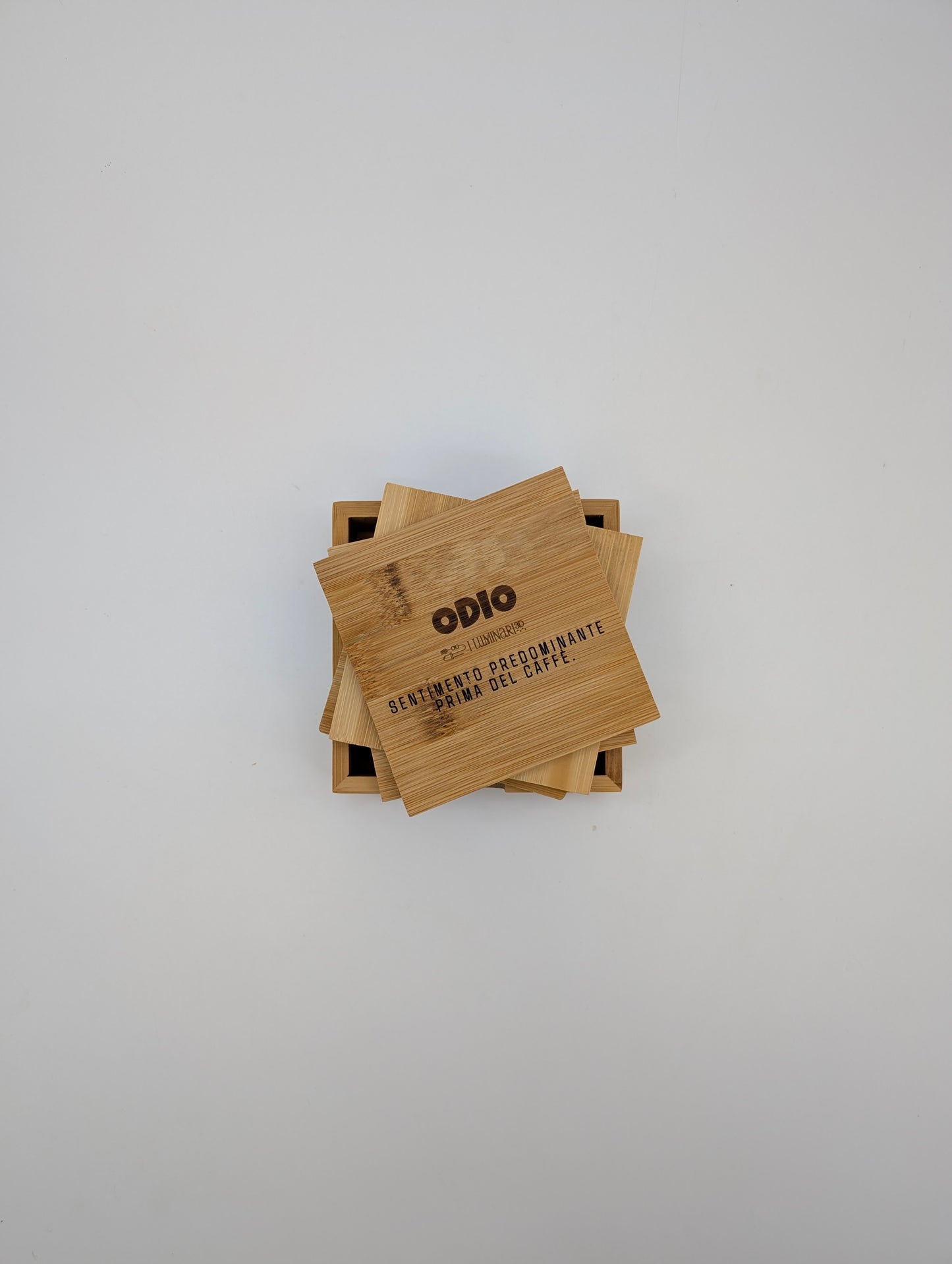 Sottobicchieri in Bambù "Mood of the Day"