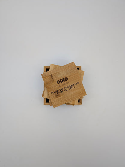 Sottobicchieri in Bambù "Mood of the Day"