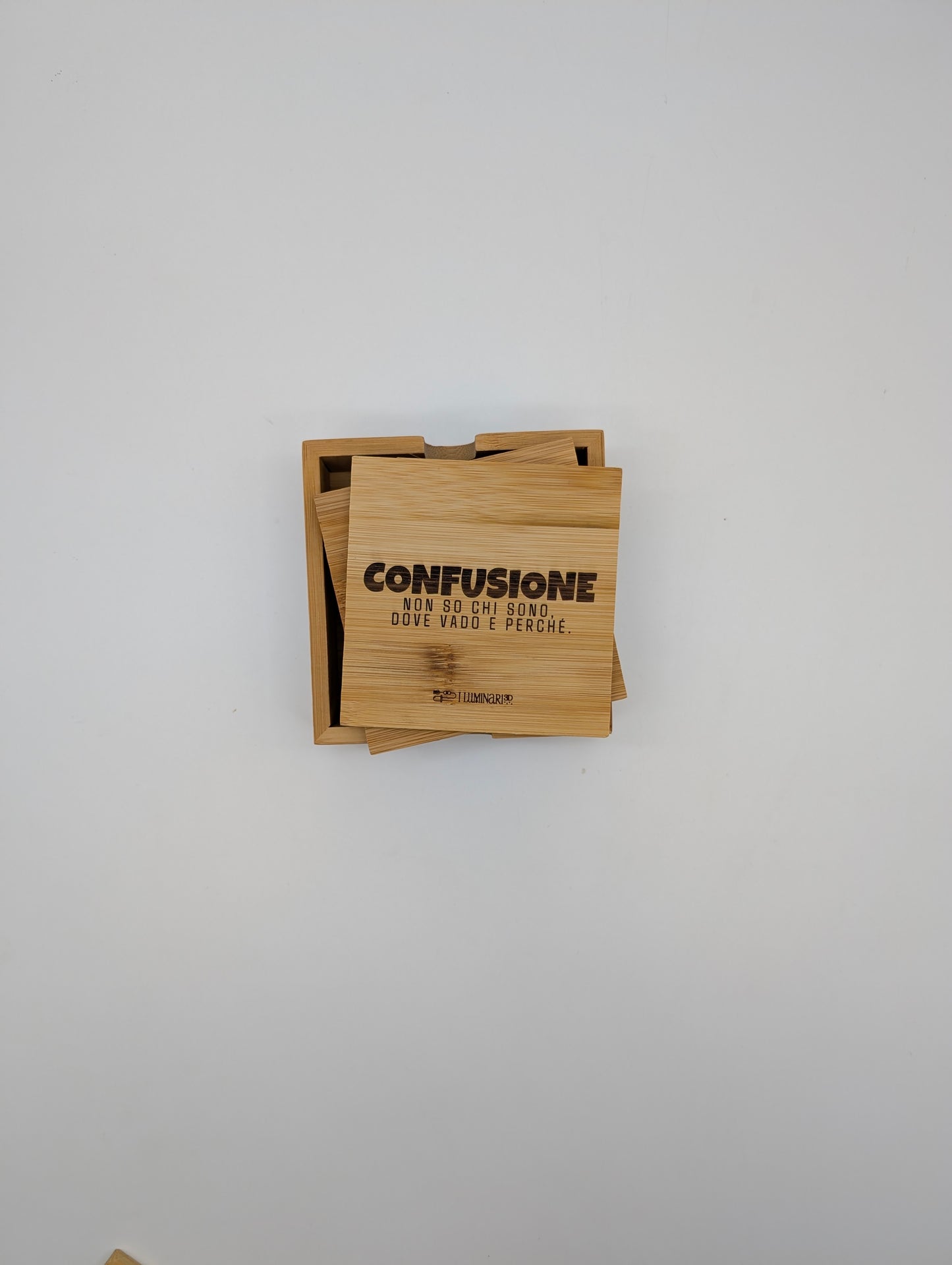 Sottobicchieri in Bambù "Mood of the Day"