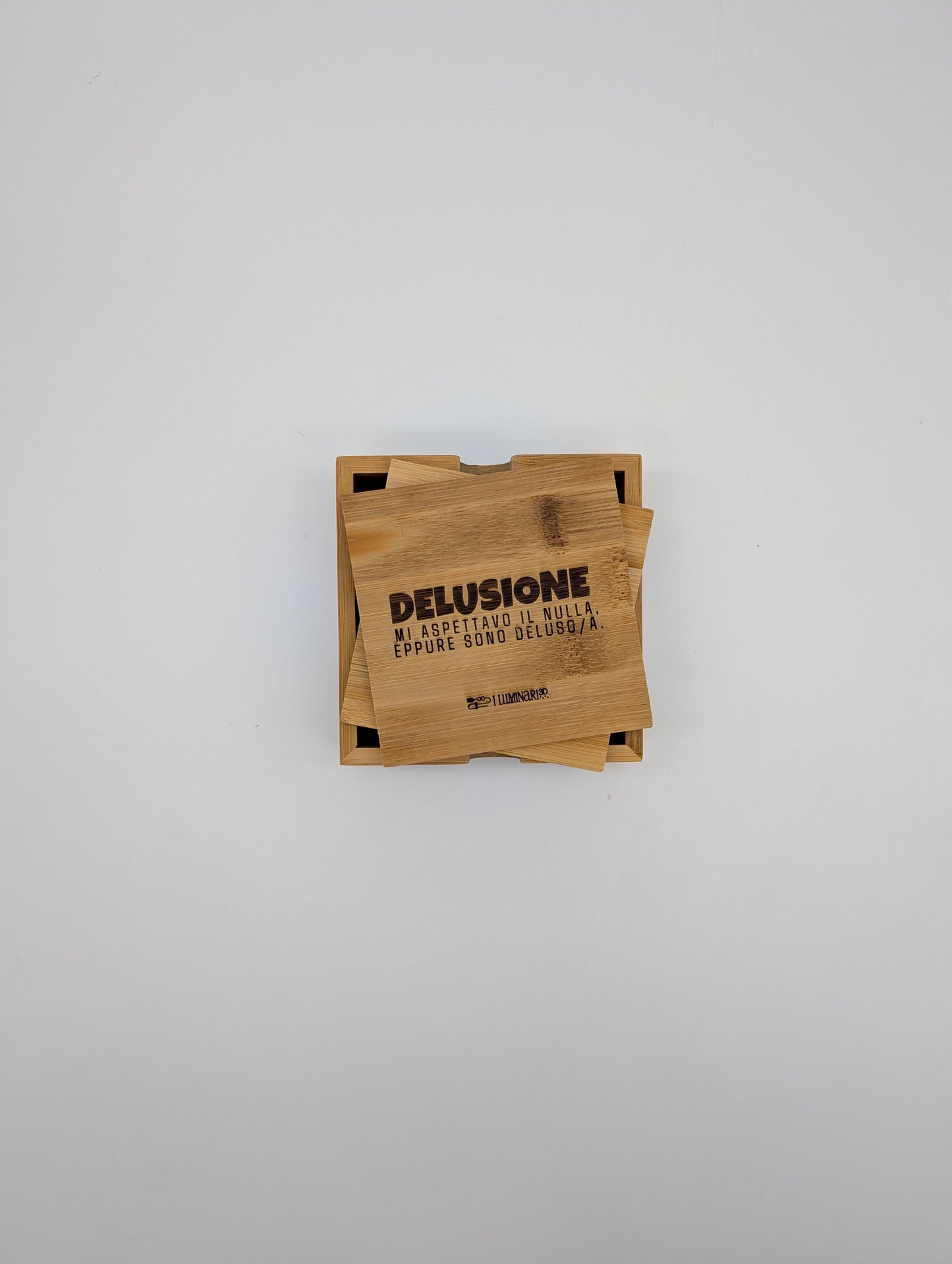 Sottobicchieri in Bambù "Mood of the Day"