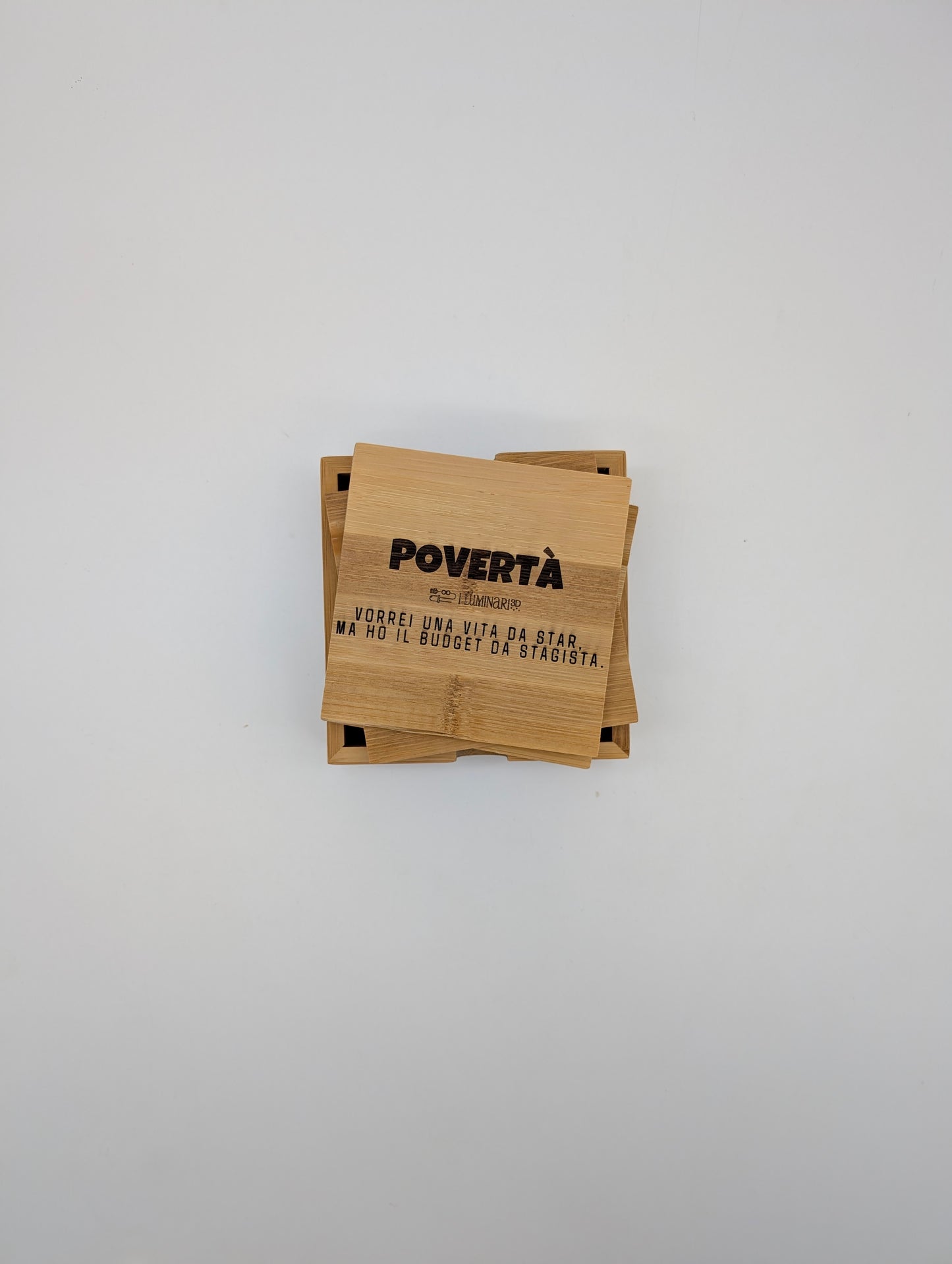 Sottobicchieri in Bambù "Mood of the Day"