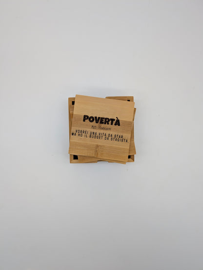 Sottobicchieri in Bambù "Mood of the Day"