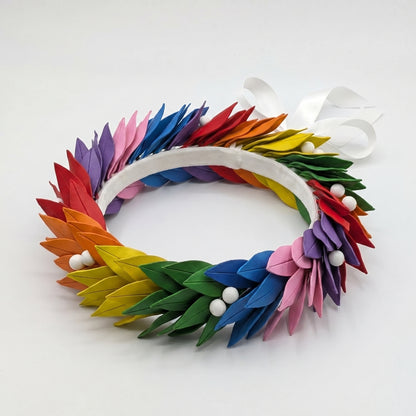 Corona Laurea Pride & Inclusivity 3D | Corona Alloro Rainbow