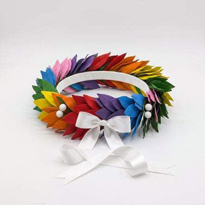 Corona Laurea Pride & Inclusivity 3D | Corona Alloro Rainbow