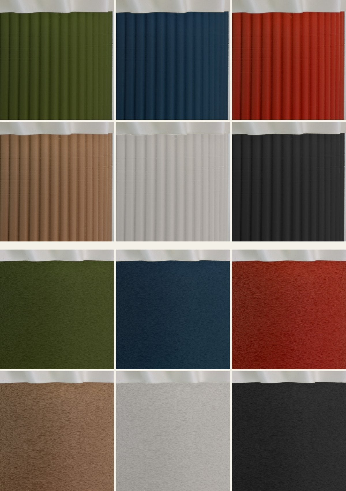Basi Lumiè: sei colori in trama a coste e crespa