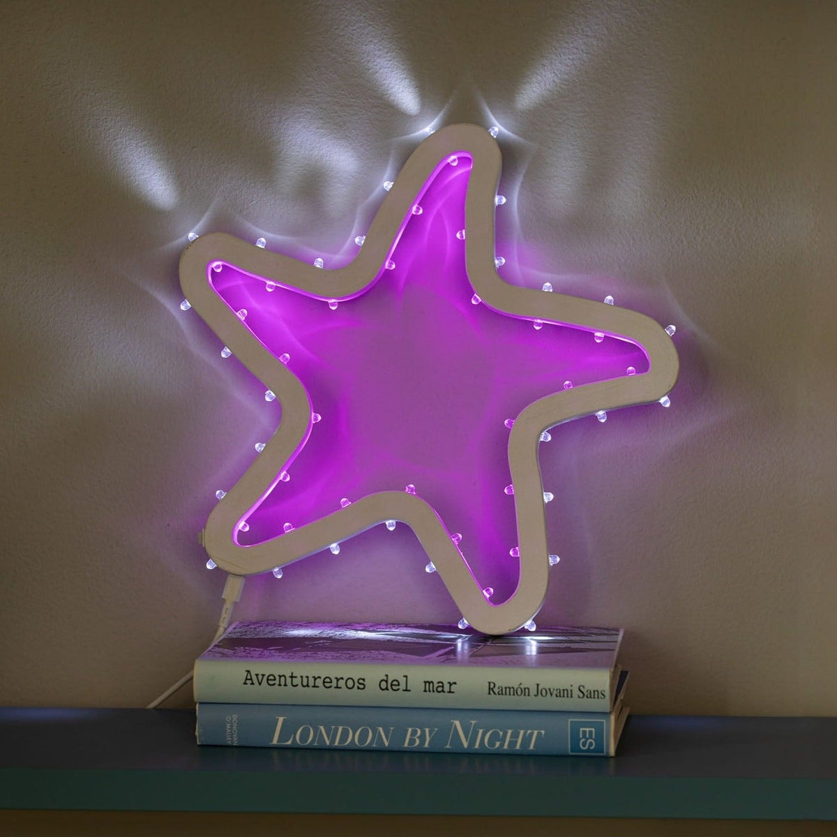 Starfish, decorative luminaria, eco luminaria, eco-friendly, 3D printing