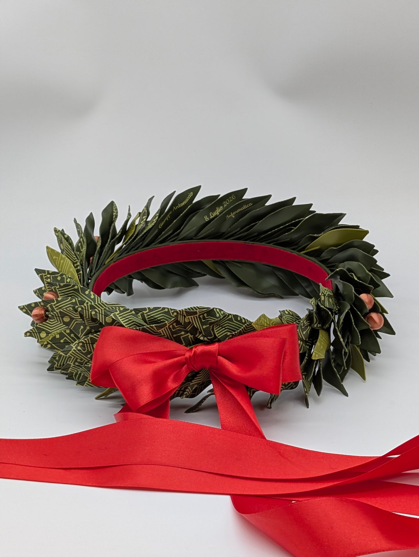 Corona Laurea Informatica e Ingegneria 3D