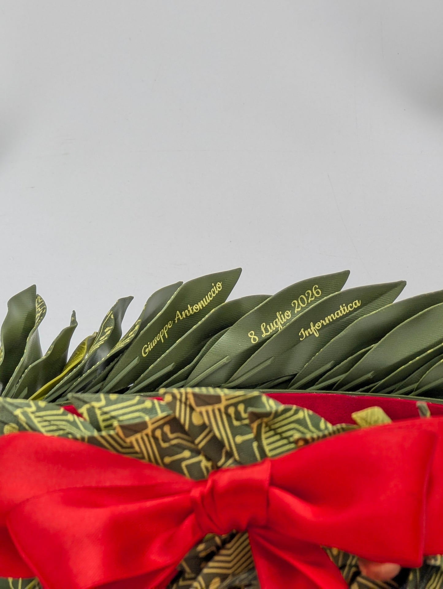Corona Laurea Informatica e Ingegneria 3D