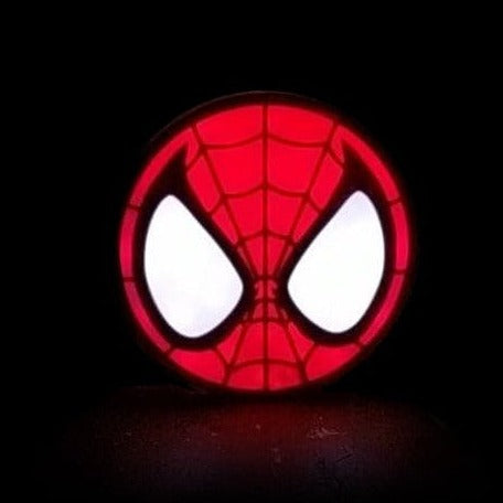 spiderman, colore, marvel, avengers, luminaria d'arredo, luminaria, salento, luminarie, luminarie salentine, stampa 3d, festa, luci, luci da notte, i luminari, materiale compostabile, eco, luce notturna