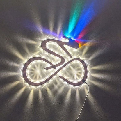 Stilisierter Radfahrer