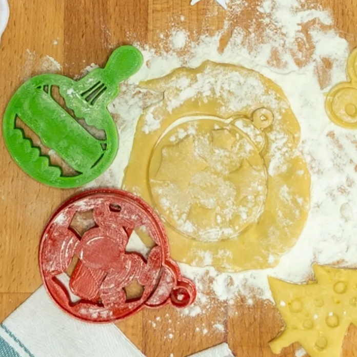 CHRISTMAS themed cookie cutter shapes