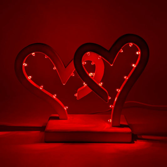 Battito di Cuore, Battito, Luminaria, Luminarie Salentine, Puglia, Brindisi, Alto salento, Compostabile, Led, Stampa 3D, Illuminazione, I Luminari, San Valentino, Amore, Cuore