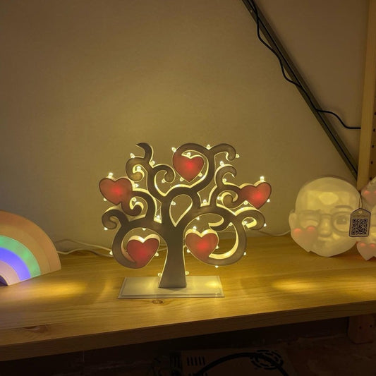 albero della vita, luminaria, eco illuminazione, i luminari 3d, stampa 3d