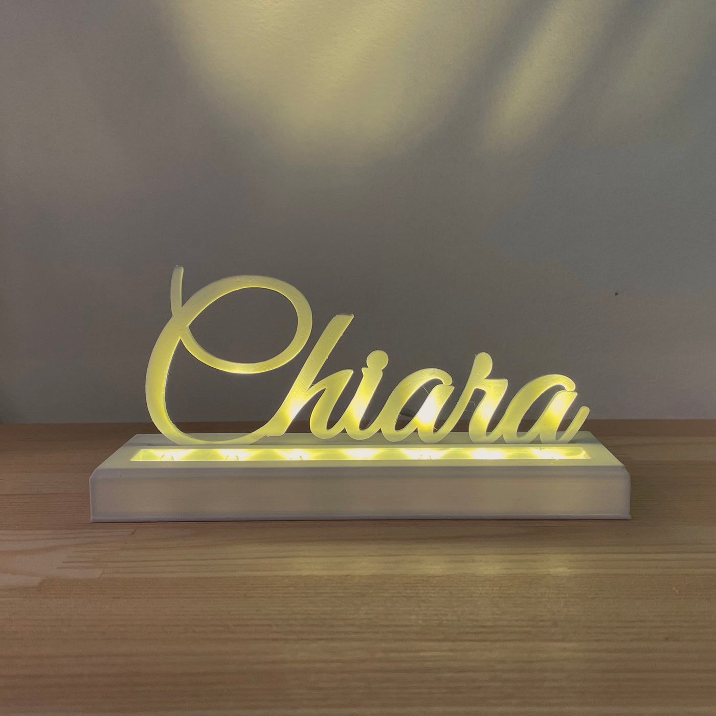 Personalized name, luminarie, night light, name luminaria, Brindisi luminaria, Puglia luminarie, decorative luminarie, 3D printing